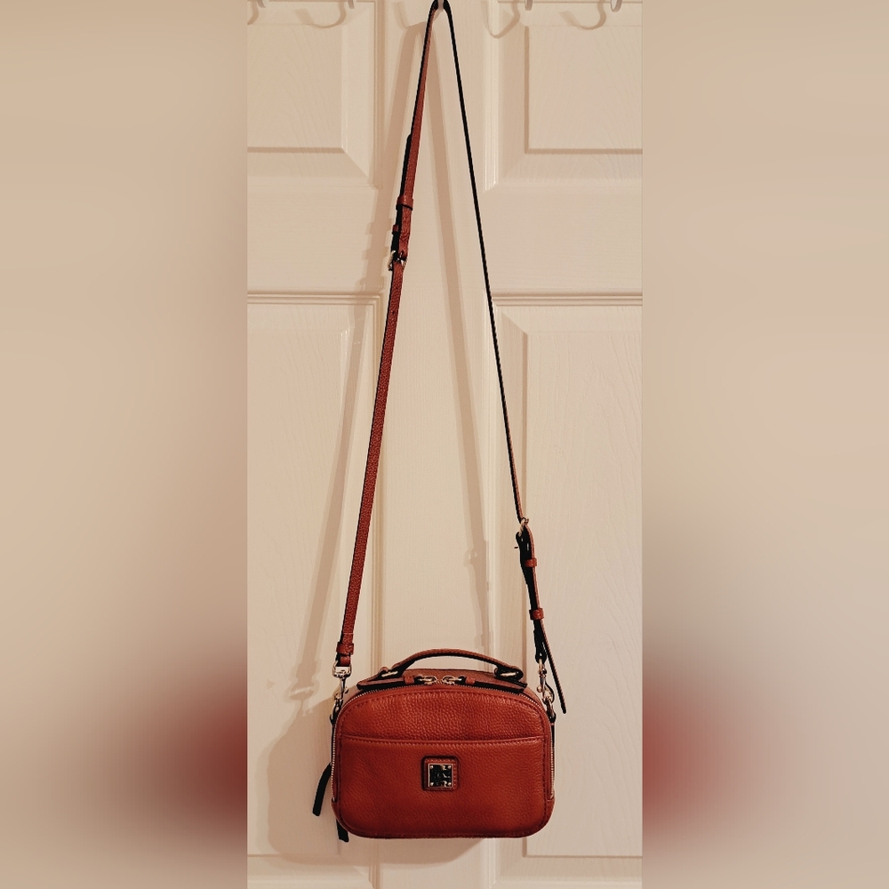 Dooney & Bourke's Luxe Leather Ambler Crossbody - Picture 7 of 8